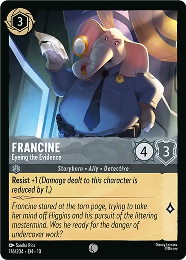 Francine - Eyeing the Evidence