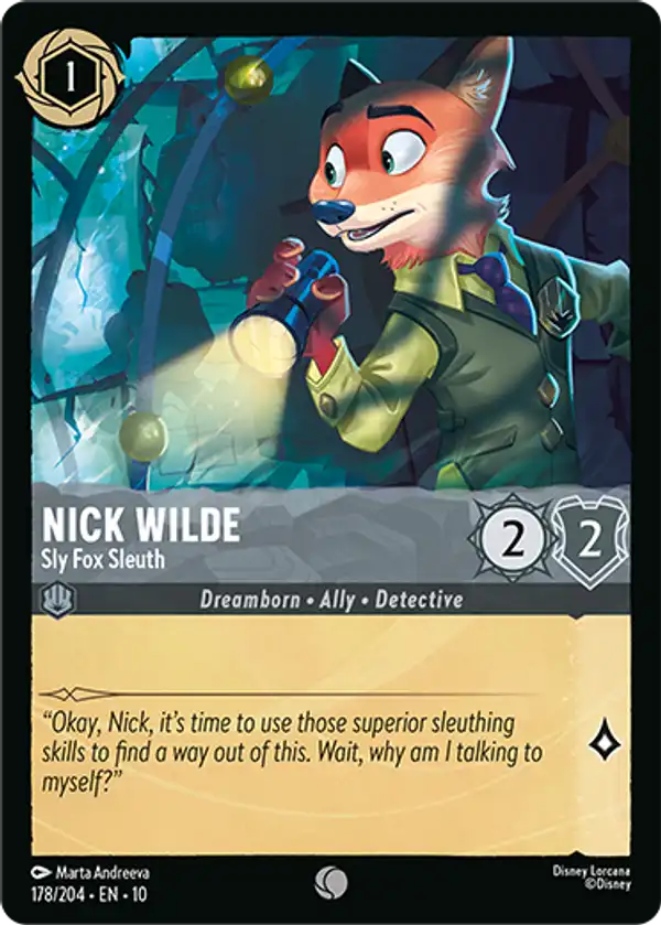 Nick Wilde - Sly Fox Sleuth