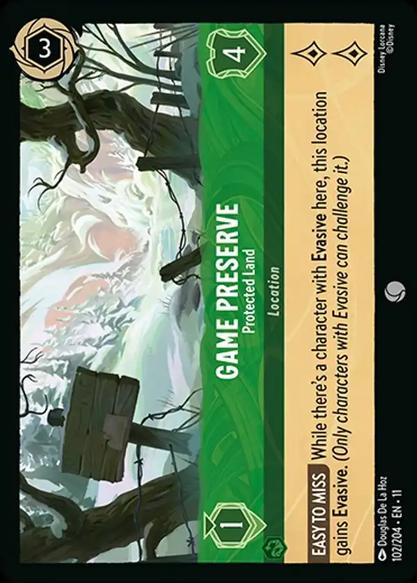 Game Preserve - Protected Land