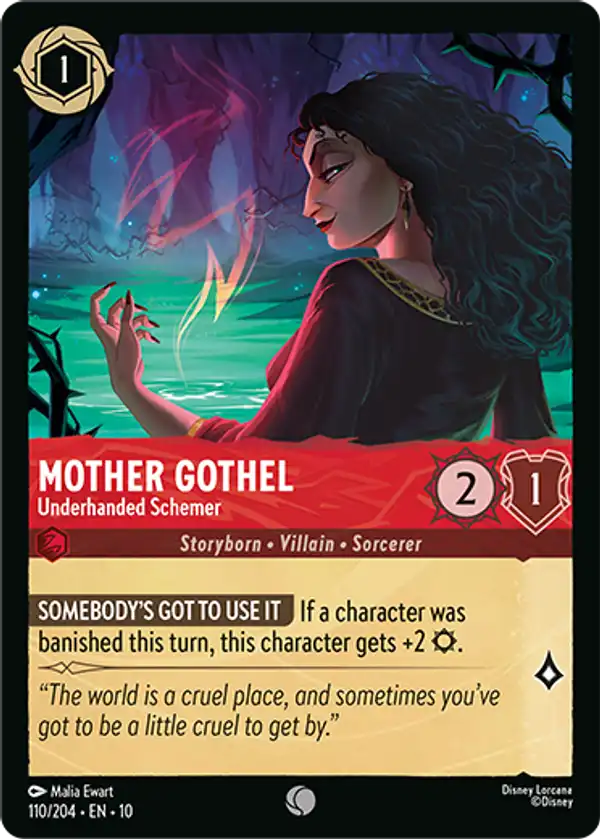 Mother Gothel - Underhanded Schemer