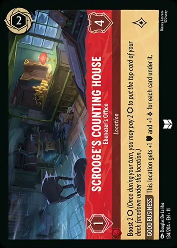 Scrooge's Counting House - Ebenezer's Office
