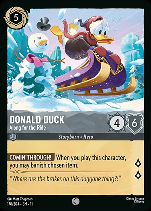 Donald Duck - Along for the Ride