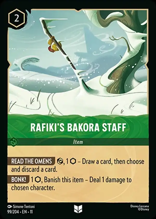 Rafiki's Bakora Staff