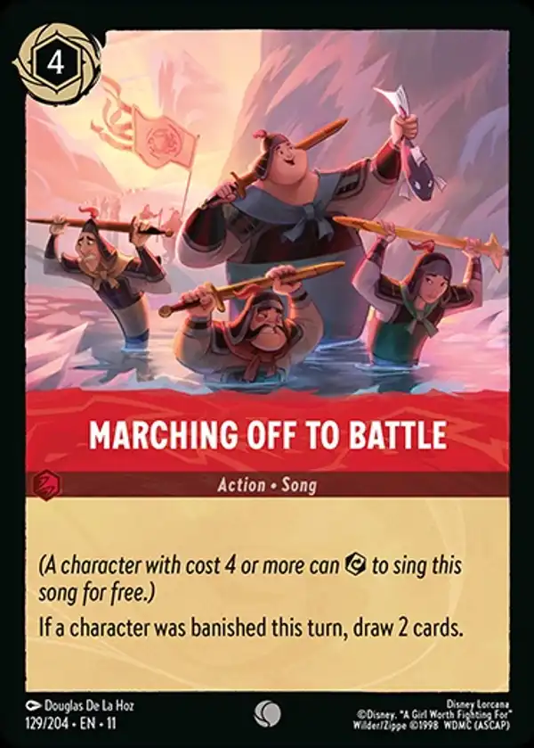 Marching Off to Battle