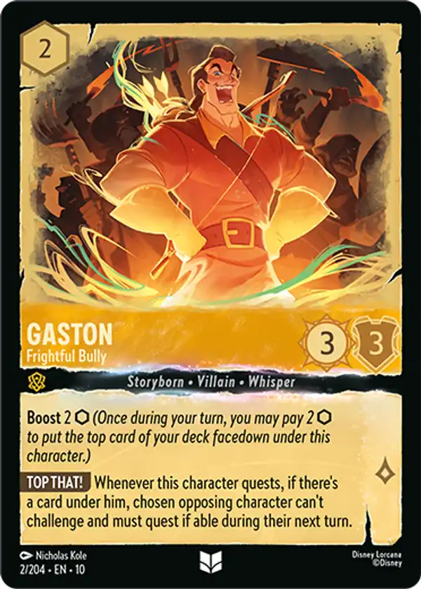 Gaston - Frightful Bully