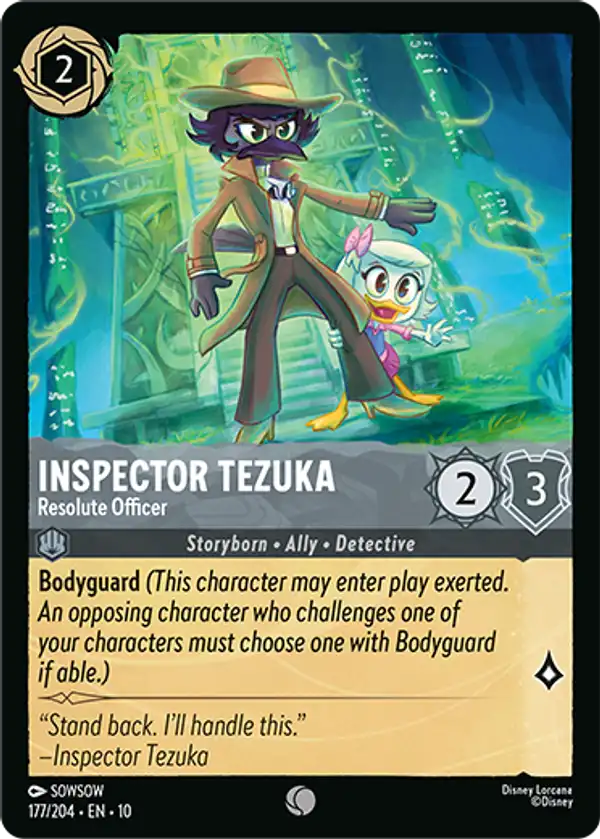 Inspector Tezuka - Resolute Officer