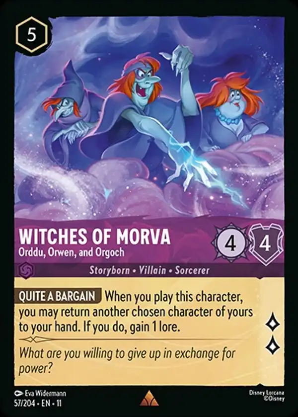 Witches of Morva - Orddu, Orwen, and Orgoch