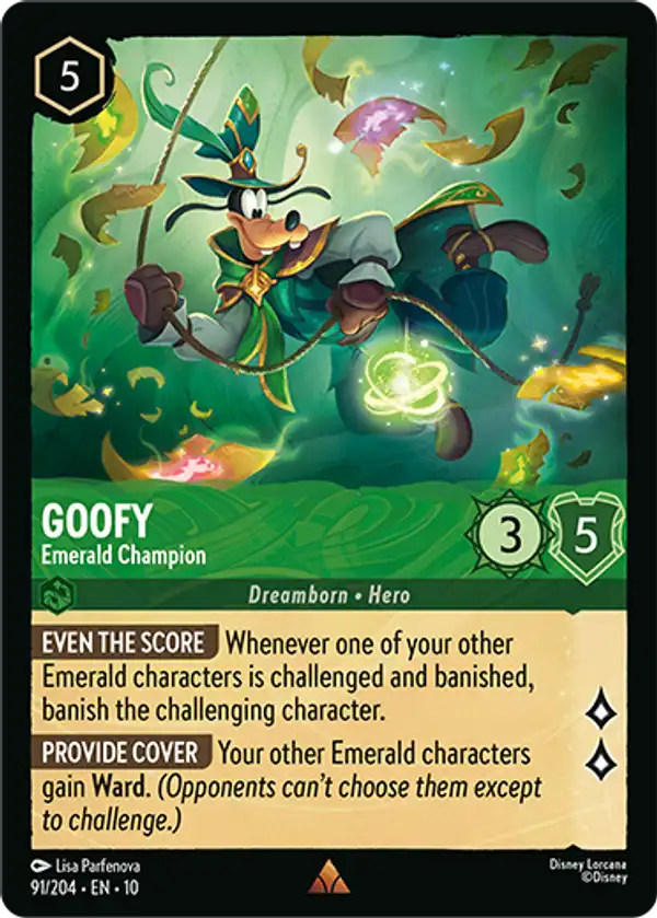 Goofy - Emerald Champion