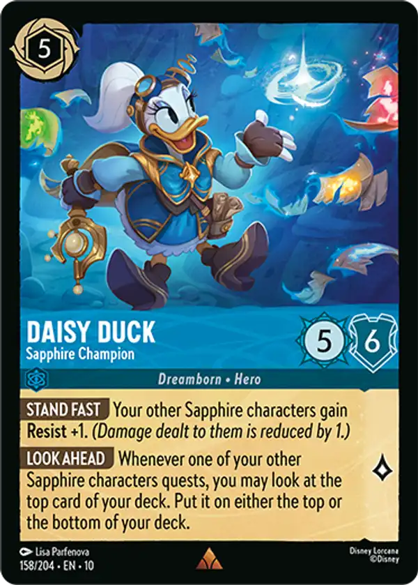Daisy Duck - Sapphire Champion