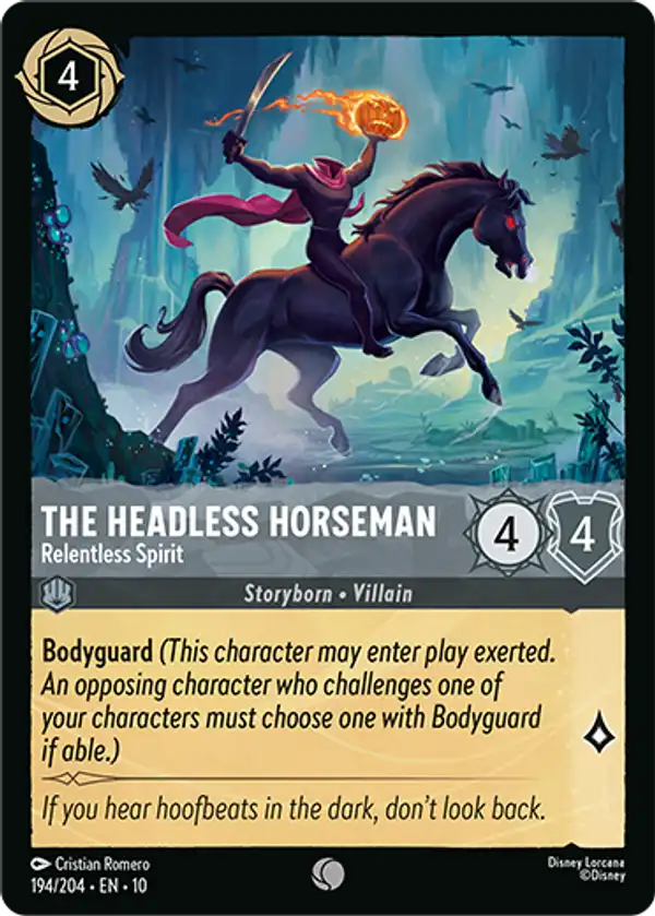The Headless Horseman - Relentless Spirit