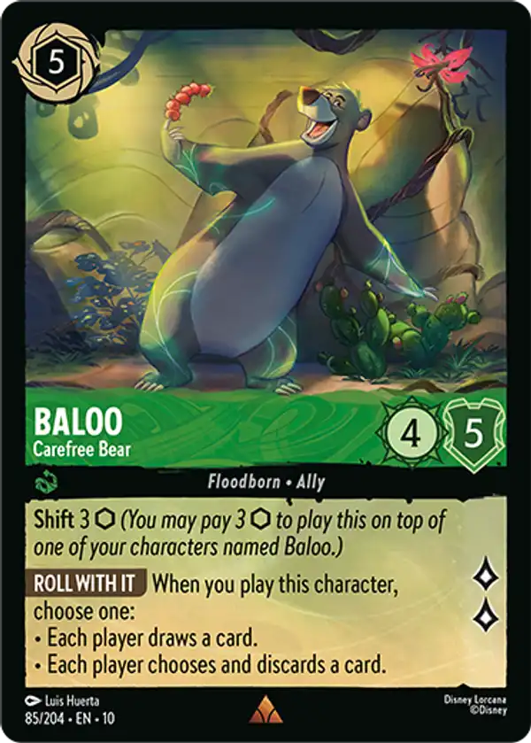 Baloo - Carefree Bear