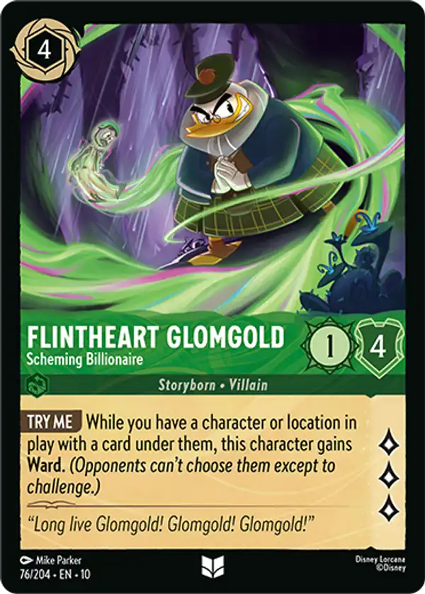 Flintheart Glomgold - Scheming Billionaire