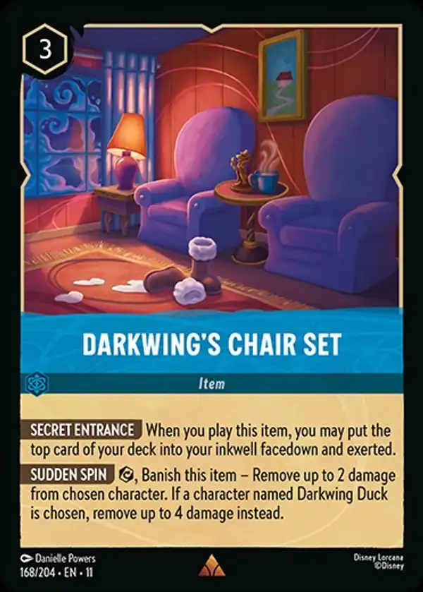 Darkwing's Chair Set