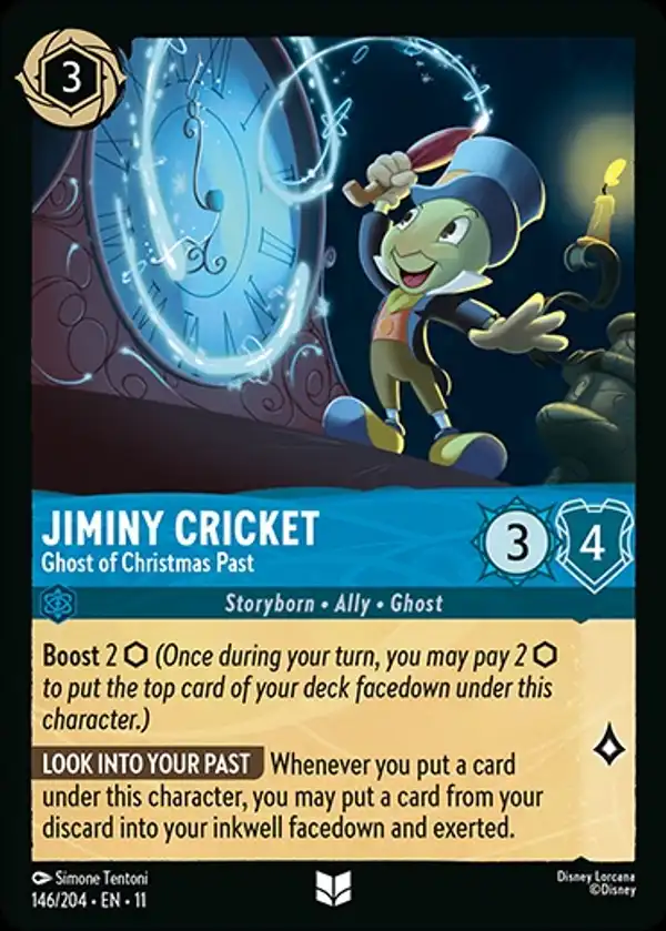 Jiminy Cricket - Ghost of Christmas Past