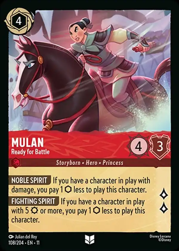 Mulan - Ready for Battle