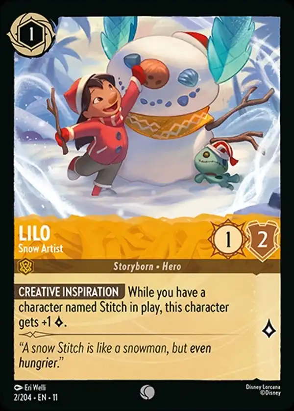 Lilo - Snow Artist