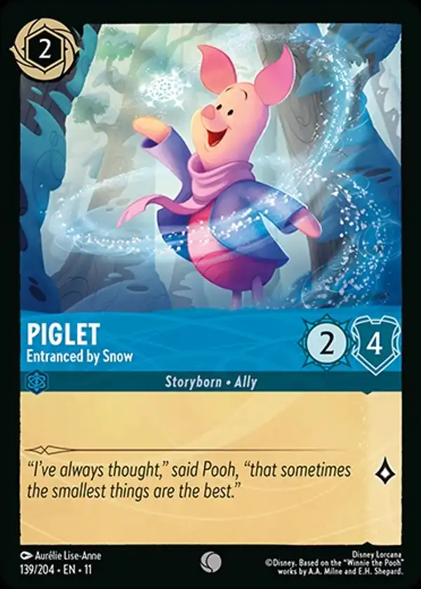 Piglet - Entranced by Snow