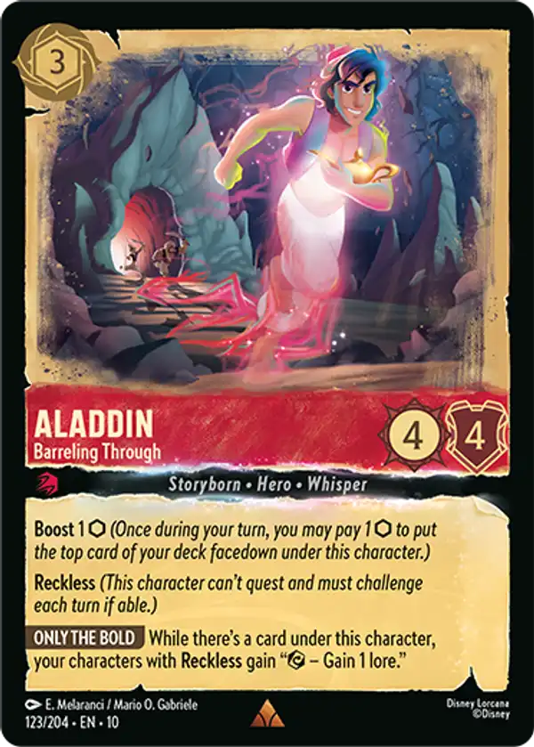 Aladdin - Barreling Through