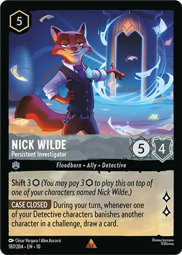 Nick Wilde - Persistent Investigator