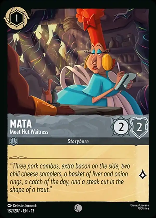 Mata - Meat Hut Waitress