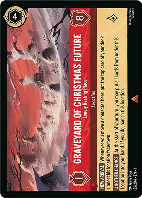 Graveyard of Christmas Future - Lonely Resting Place