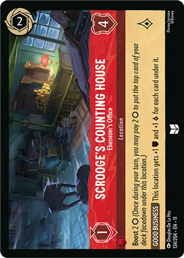 Scrooge's Counting House - Ebenezer's Office