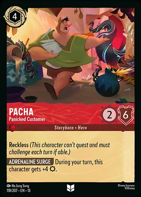 Pacha - Panicked Customer