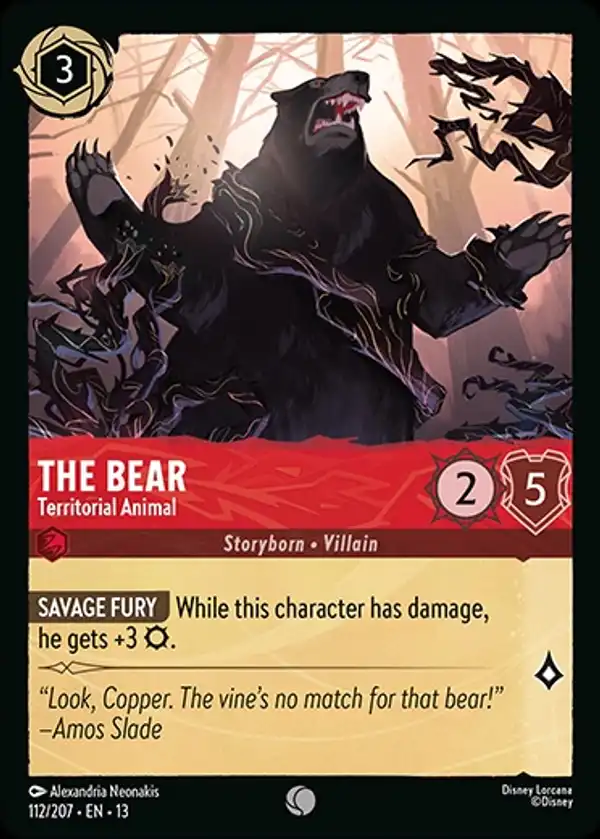The Bear - Territorial Animal
