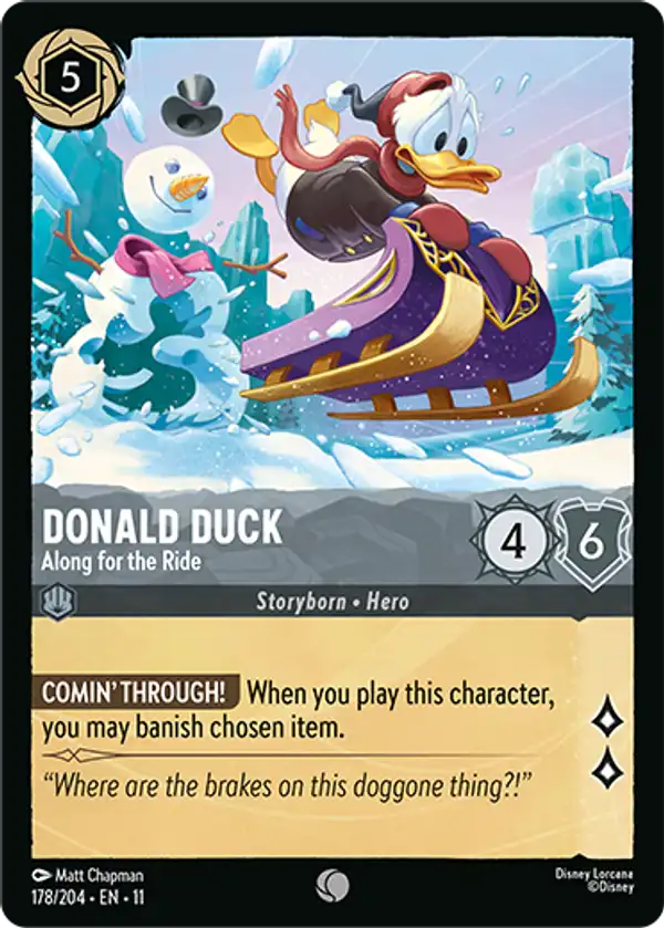 Donald Duck - Along for the Ride