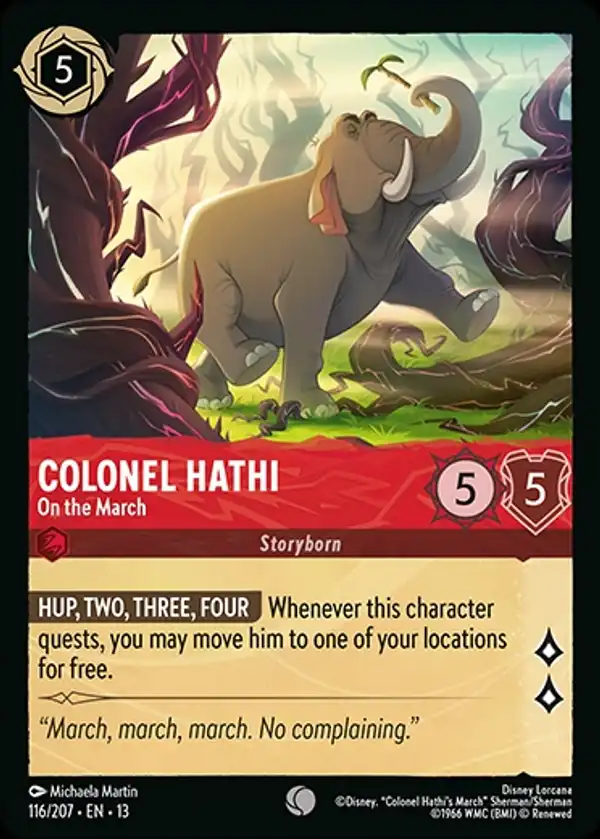 Colonel Hathi - On the March