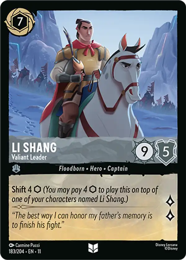 Li Shang - Valiant Leader