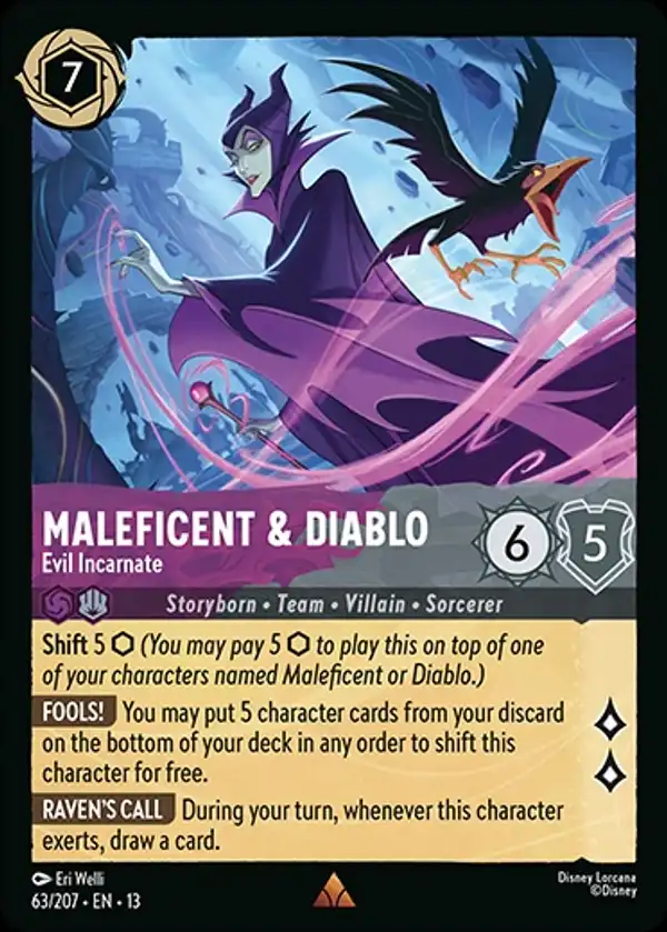 Maleficent & Diablo - Evil Incarnate