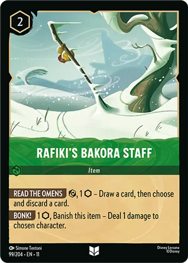 Rafiki's Bakora Staff