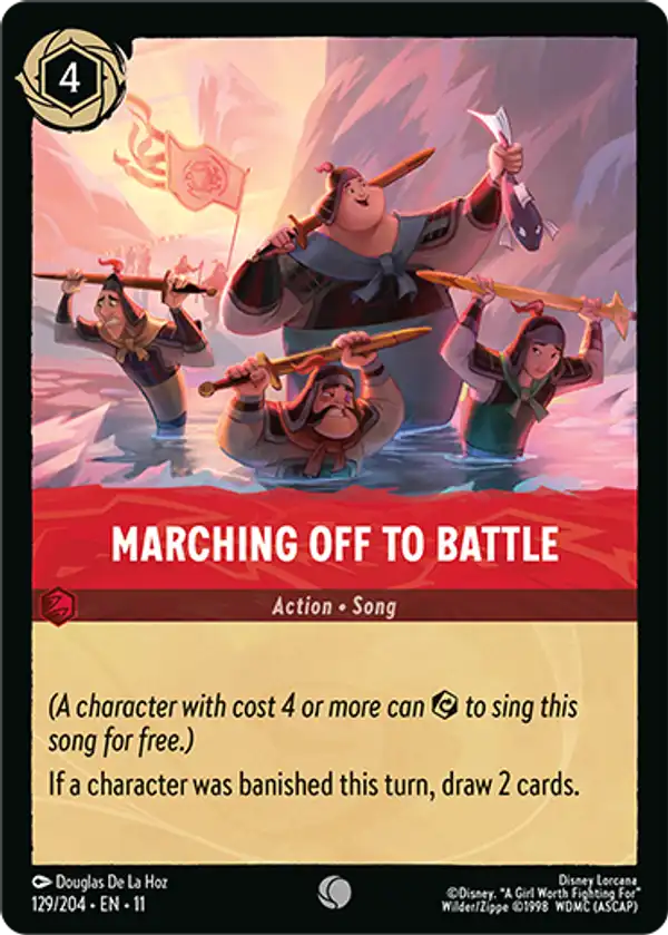 Marching Off to Battle