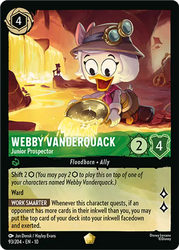 Webby Vanderquack - Junior Prospector