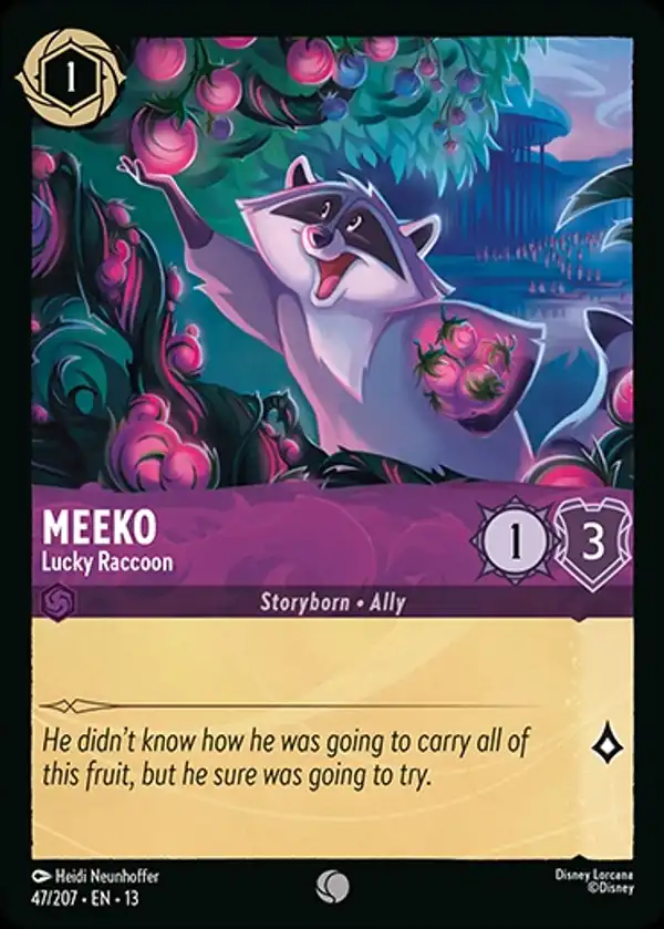 Meeko - Lucky Raccoon