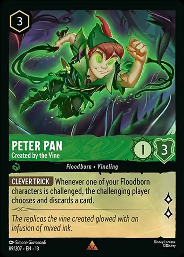 Peter Pan - Created by the Vine