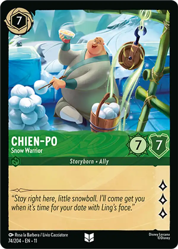 Chien-Po - Snow Warrior
