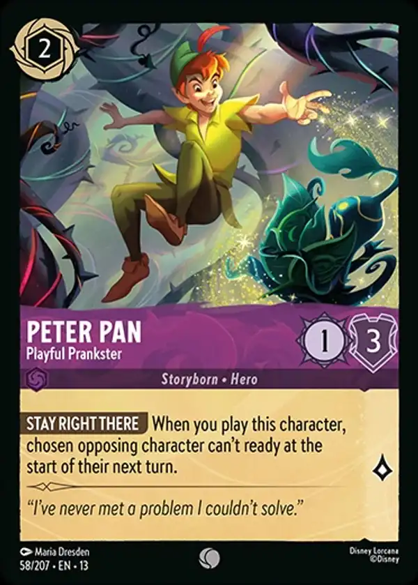 Peter Pan - Playful Prankster