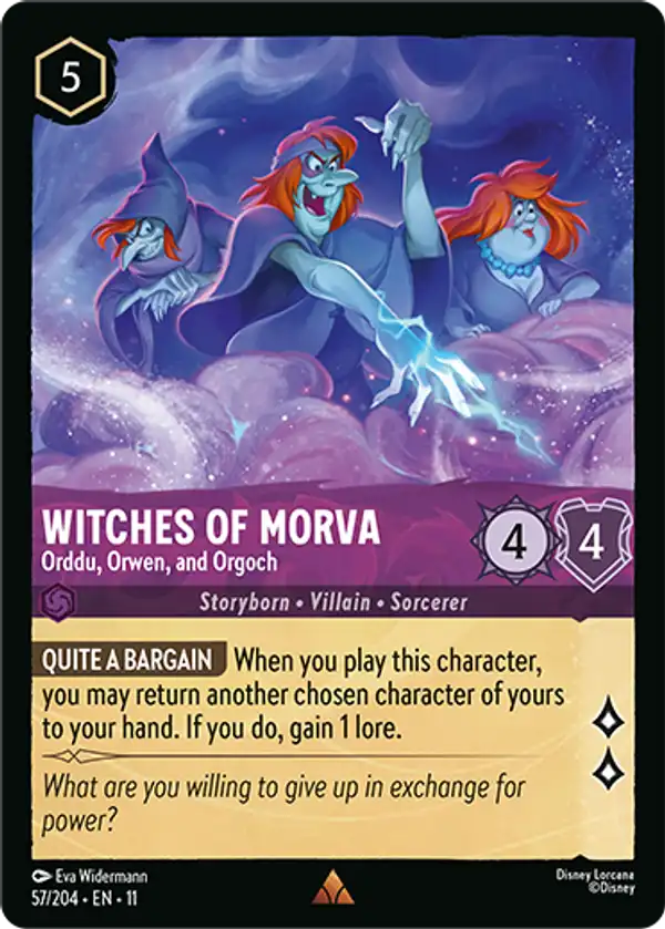 Witches of Morva - Orddu, Orwen, and Orgoch