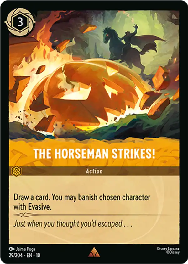 The Horseman Strikes!