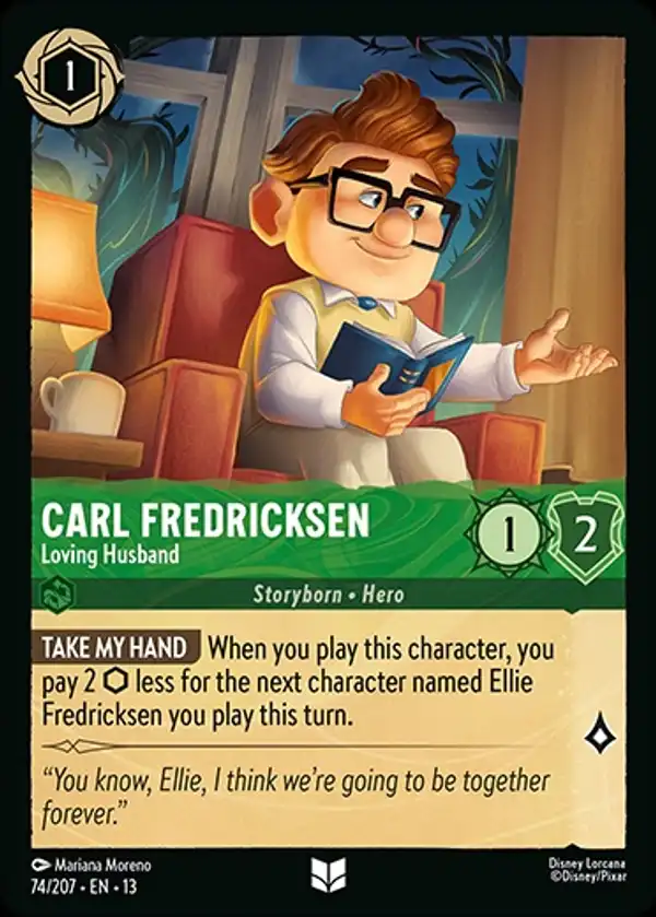 Carl Fredricksen - Loving Husband