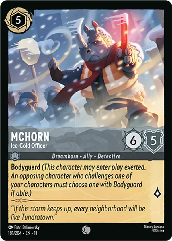 McHorn - Ice-Cold Officer