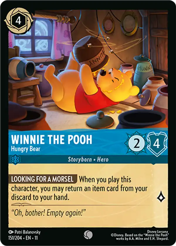 Winnie the Pooh - Hungry Bear