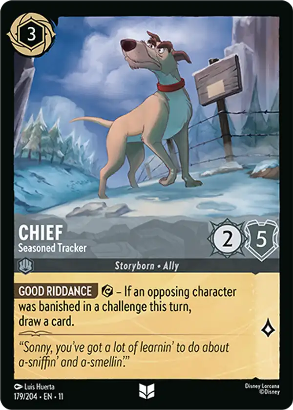 Chief - Seasoned Tracker