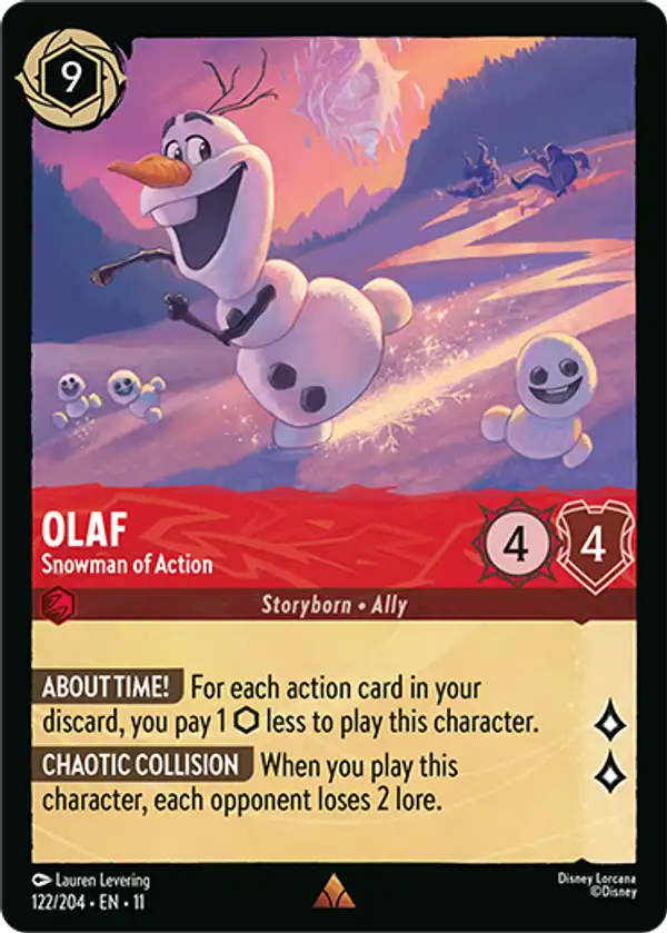 Olaf - Snowman of Action