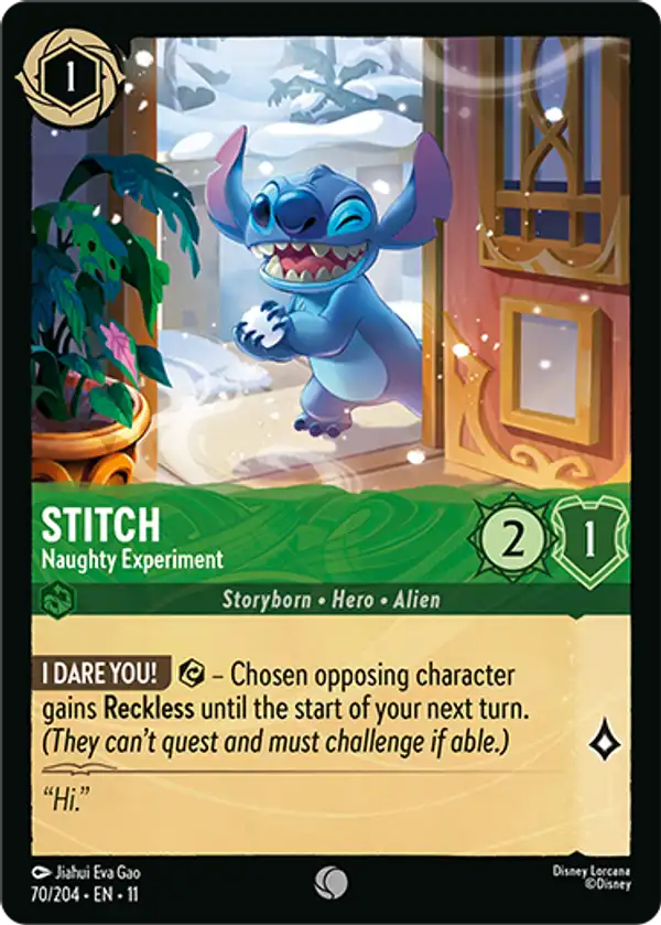Stitch - Naughty Experiment