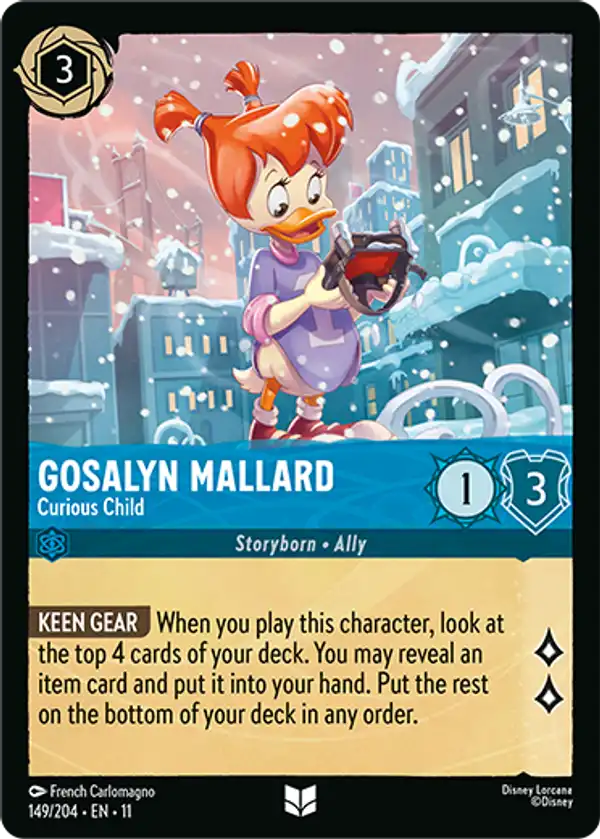Gosalyn Mallard - Curious Child