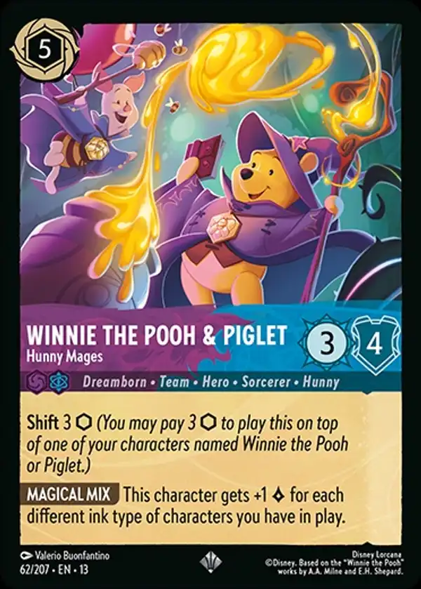 Winnie the Pooh & Piglet - Hunny Mages