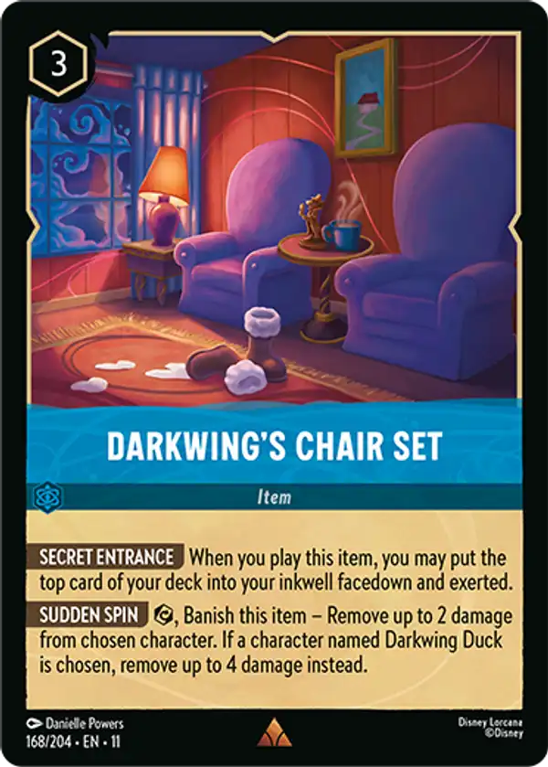 Darkwing's Chair Set